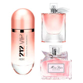 Mega Combo 3 em 1  - 212 Vip Rose + La Vie + Miss Dior 100ml